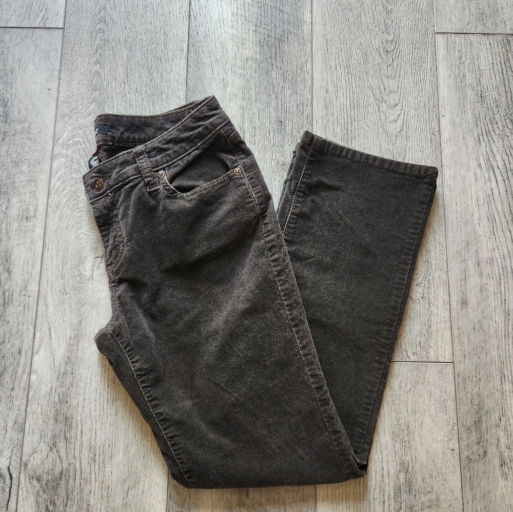 Apt 9 Pants Green Corduroy Size 6p